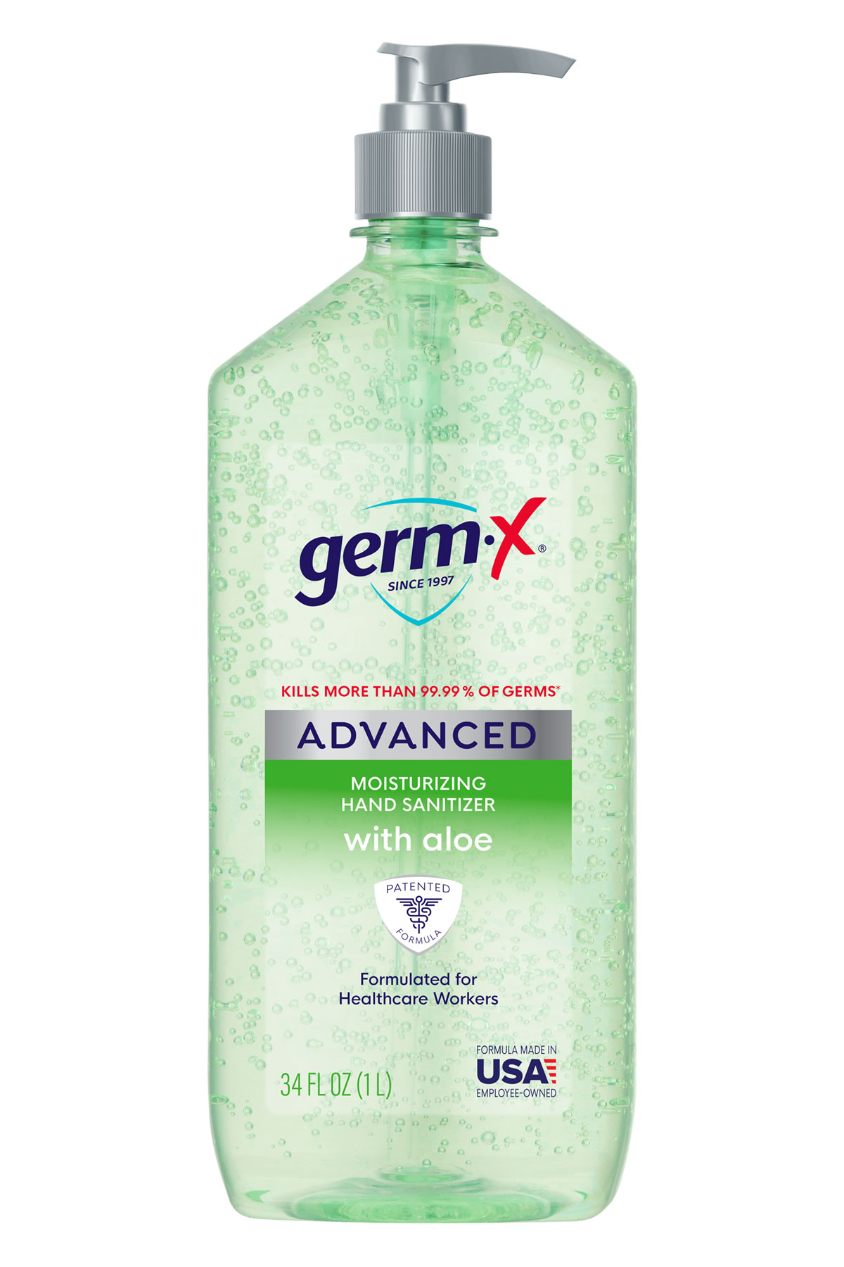 GermX® Advanced with Aloe 34 oz. GermX® Hand Sanitizer