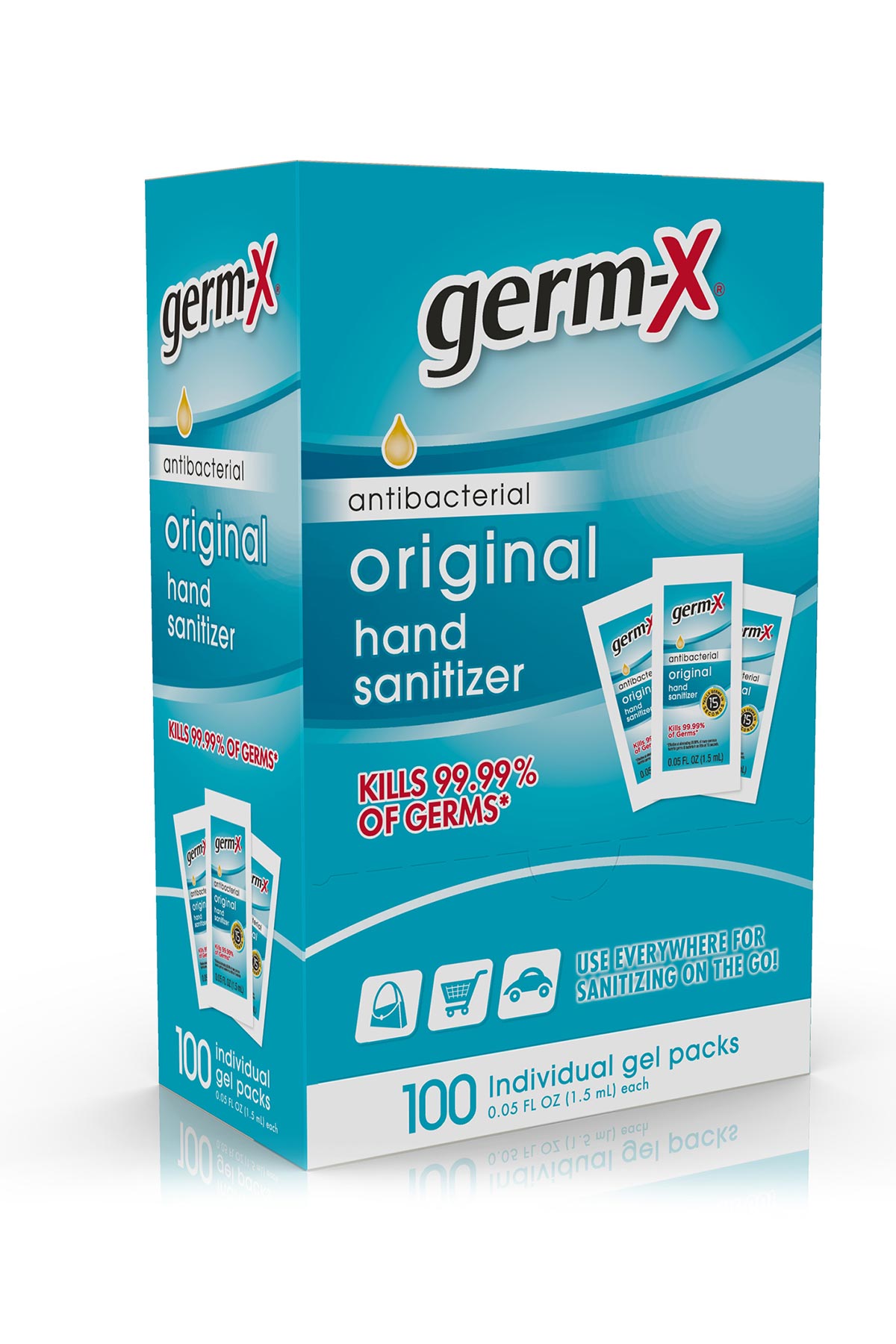 Germ-X® Single Use Hand Sanitizing Wipes - Germ-X® Hand Sanitizer