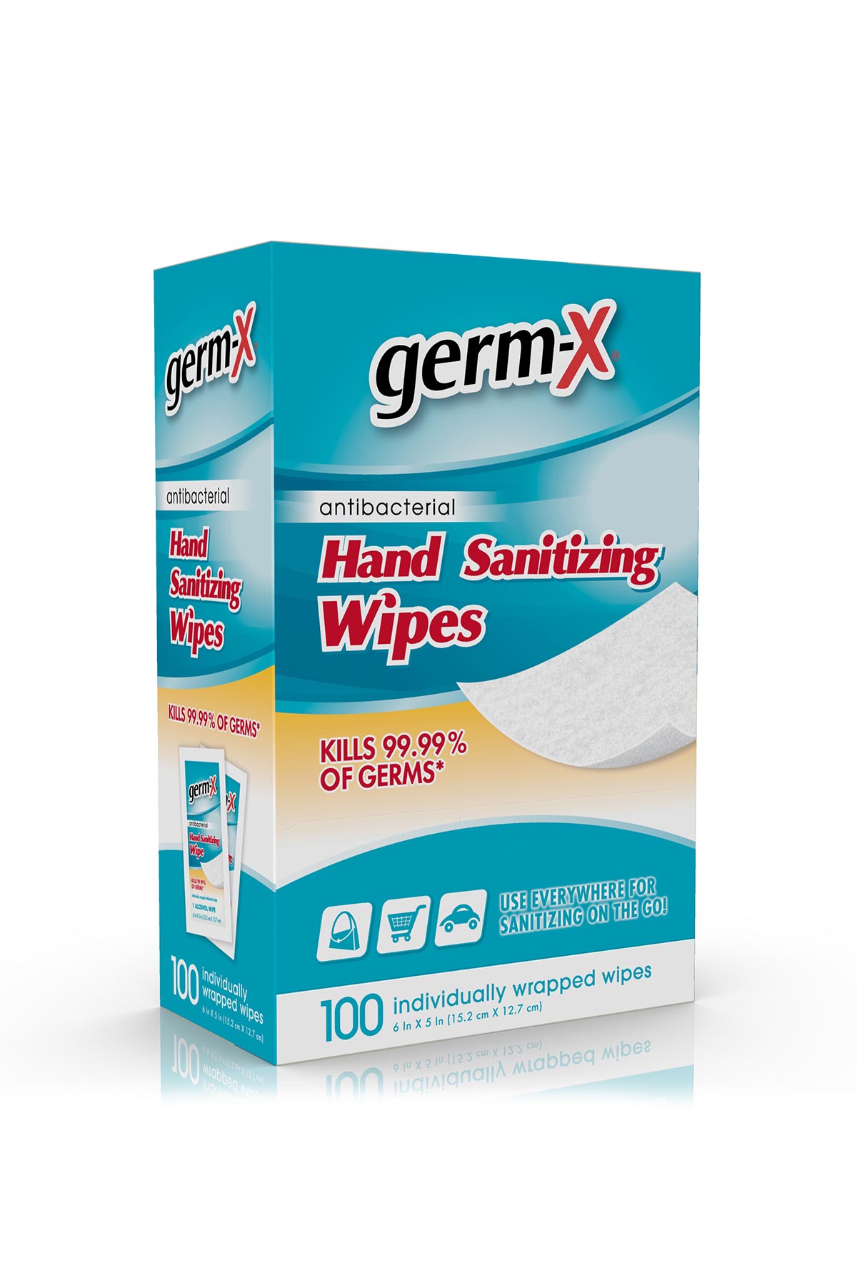 Germ-X® Single Use Hand Sanitizing Wipes - Germ-X® Hand Sanitizer