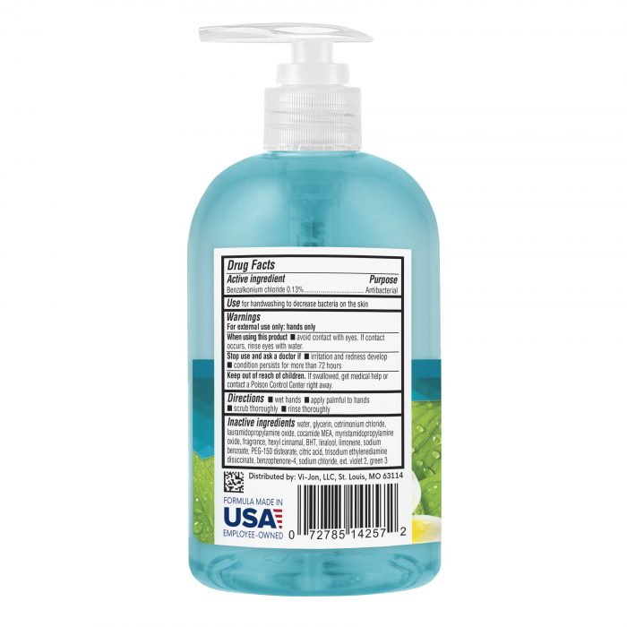 Germ-X® Spring Rain Scent 12 oz Antibacterial Liquid Hand Soap - Image 2