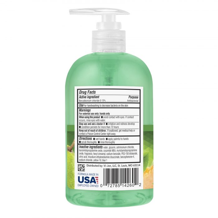 Germ-X® Crisp Pear & Summer Melon Scent 12 oz Antibacterial Liquid Hand Soap - Image 2