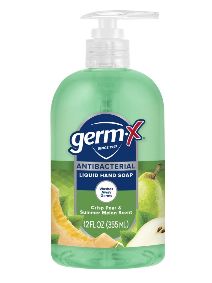 Germ-X® Crisp Pear & Summer Melon Scent 12 oz Antibacterial Liquid Hand Soap